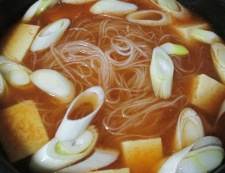キムチスープ　調理③