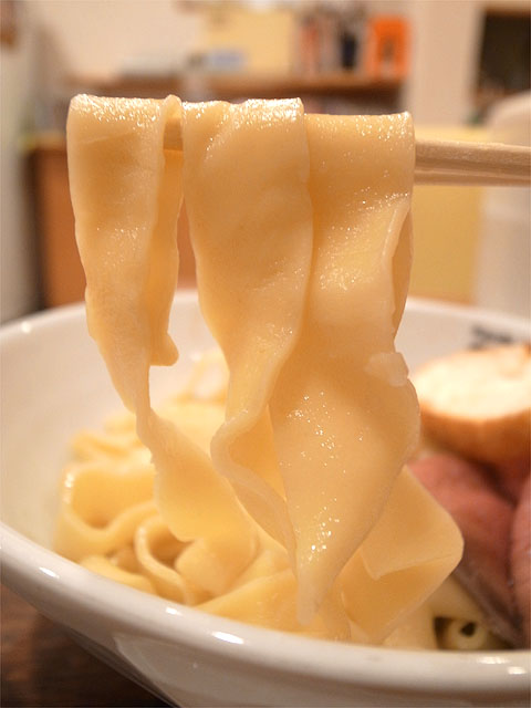151204三郎-Fondue de queso y Esu牛ma チーズフォンデュとエス牛ーマ・麺リフト