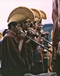 チベット系のラマ僧