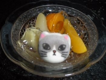 ミニ和風ニャシュマロ(猫ほうずい)4