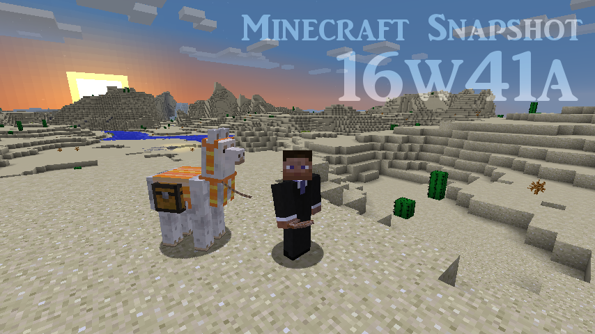 Minecraft Snapshot 16w41a リリース 耐久値バーの色が明るくなっ