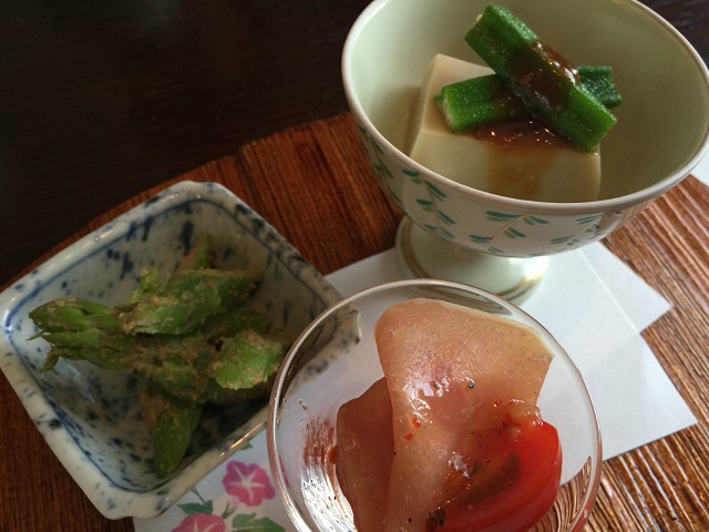 日本料理 いずみ 前菜