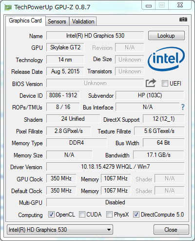 EliteDesk 800 G2_GPU-Z_01