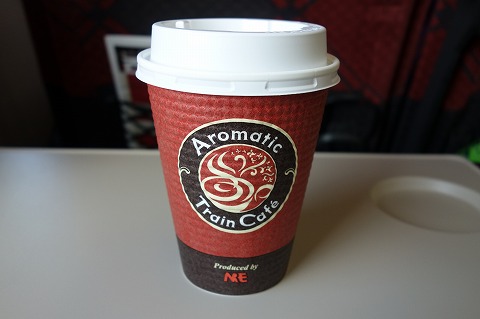 北陸新幹線コーヒー