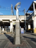 JR栃木駅　名称不明モニュメント