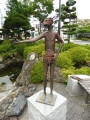 JR遠野駅　カッパの銅像2