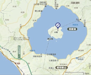 洞爺湖地図