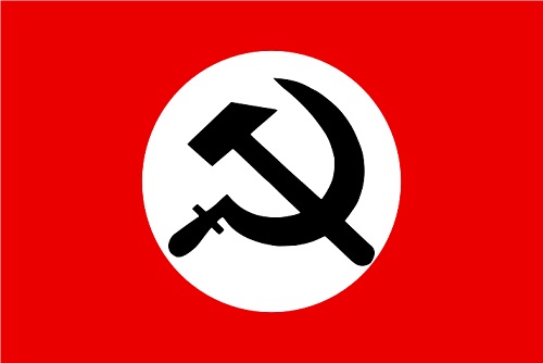 国家ボリシェヴィキ党の党旗