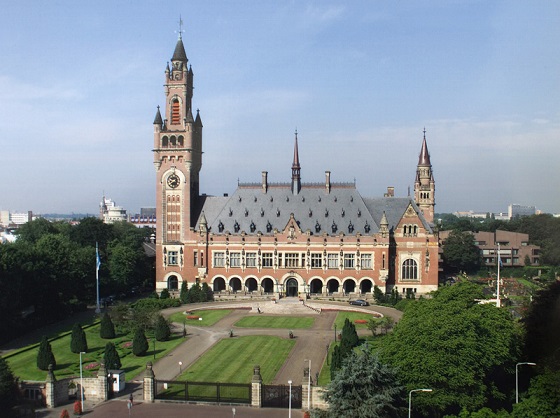 国際司法裁判所が設置されているオランダ・ハーグの「平和宮」