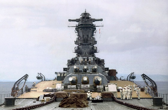 1942年8月竣工時の武蔵