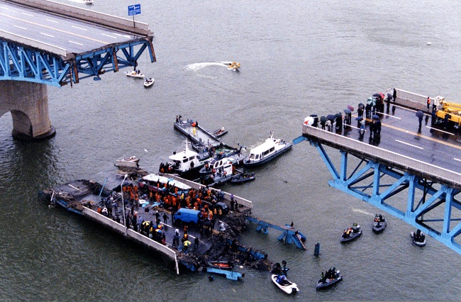 1994年　聖水大橋の大崩壊
