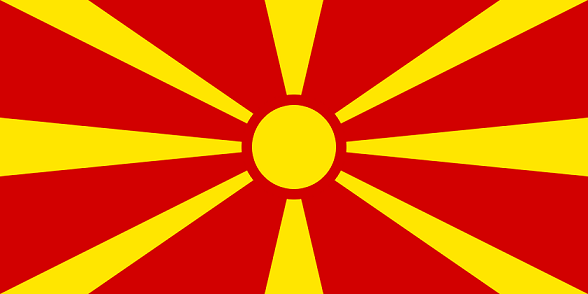 マケドニア共和国の国旗