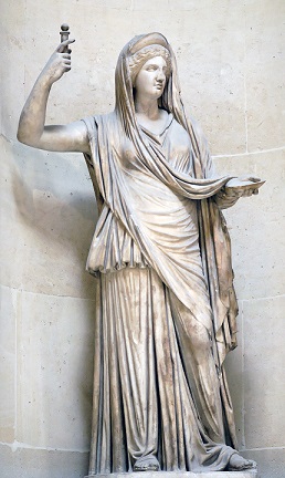 ヘレニズム時代の原物を摸したローマのヘーラー像