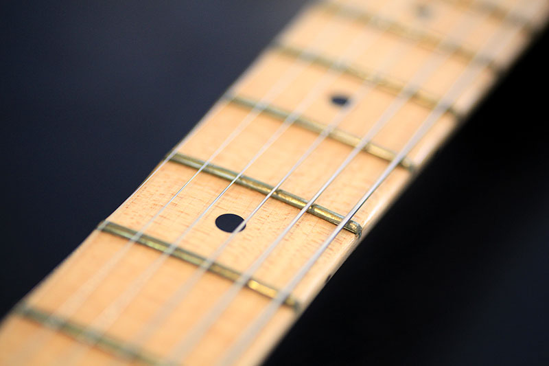 07月19日 - James Taylor Guitars Studio Elite - フレットすり合わせ